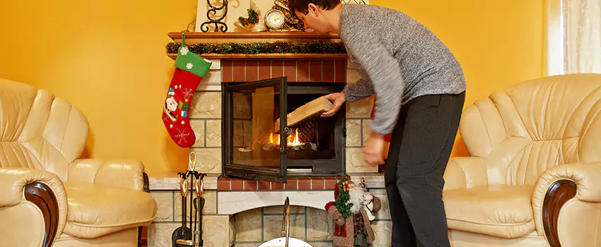 Gas to Wood-Burning Fireplace Conversion Services in Hoover, Alabama