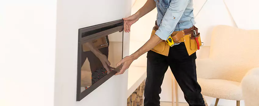 Metal Fireplace Installation in Hoover, Alabama