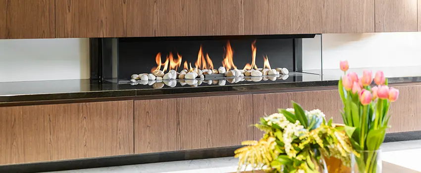 Double-height Fireplace Design Refurbishment in Hoover, Alabama