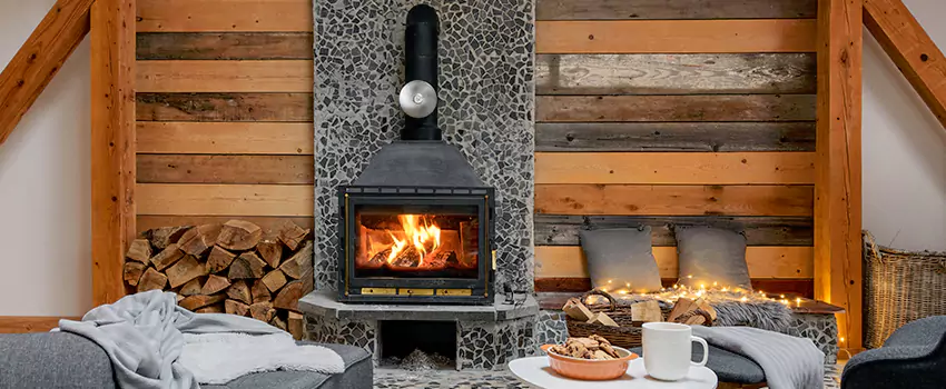 Thelin Hearth Products Direct Vent Gas Stove Fireplace Inspection in Hoover, Alabama